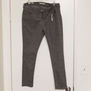 Low rise Levi's skinny jeans